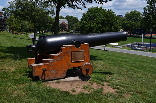 Trinity's Confederate Memorial: The USS Hartford Cannons