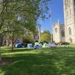 Trinity Students Establish Encampment, Demand Divestment on Main Quad