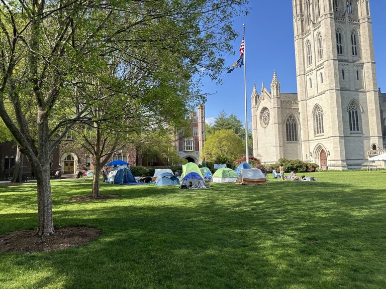 Live Updates: Trinity Students Begin Encampment, Demand Divestment on Main Quad